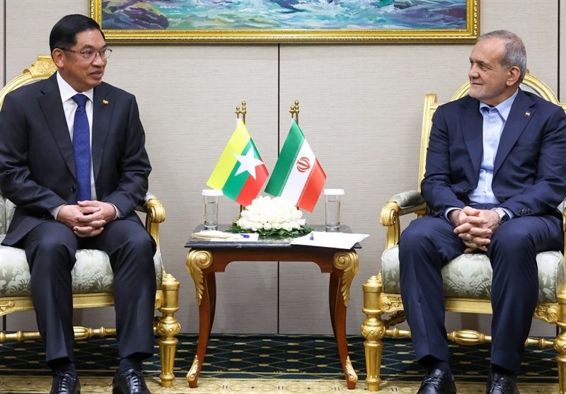 الرئيس الإيراني: توجد صورة واضحة عن آفاق التعاون بين إيران وميانمار