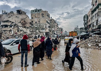 کمیسر آنروا: شدت باران‌ بر رنج مردم غزه افزود