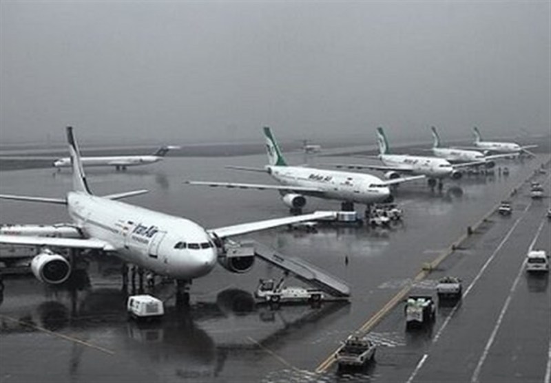 بارندگی‌های اخیر مشکلی برای پروازهای فرودگاه شیراز  ایجاد نکرد‌