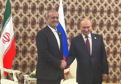 دیدار پزشکیان و پوتین در عشق‌آباد