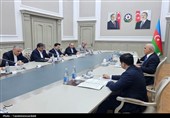 دیدار استاندار اردبیل و معاون نخست‌وزیر آذربایجان