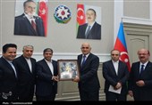 دیدار استاندار اردبیل و معاون نخست‌وزیر آذربایجان