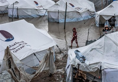 دولت غزه: اسرائیل مسئول فاجعه انسانی بزرگ آوارگان در طوفان و سرماست