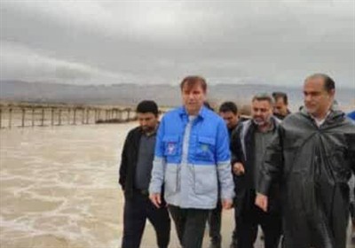 بررسی وضعیت بارندگی در عسلویه با حضور استاندار بوشهر