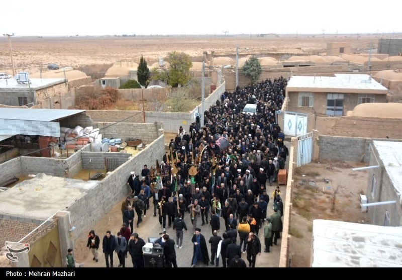 تسنیم , مراسم تشییع , اخبار سمنان , اخبار استان سمنان , اخبار دامغان , 