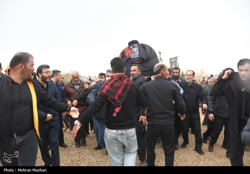 تسنیم , مراسم تشییع , اخبار سمنان , اخبار استان سمنان , اخبار دامغان , 