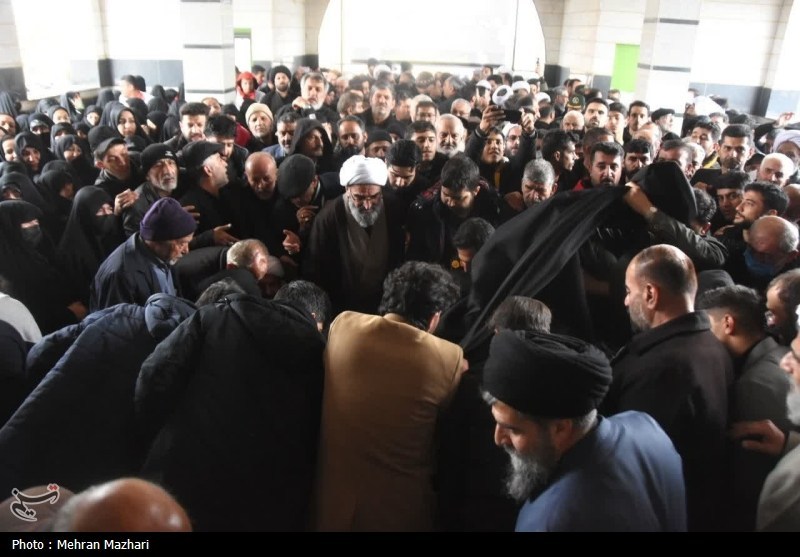 تسنیم , مراسم تشییع , اخبار سمنان , اخبار استان سمنان , اخبار دامغان , 