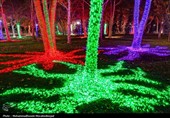 افتتاح گنبد و پردیس نوری بوستان ملت