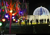 افتتاح گنبد و پردیس نوری بوستان ملت