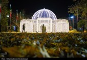 افتتاح گنبد و پردیس نوری بوستان ملت