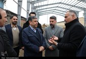 بازدید استاندار و کارگروه میدانی از 5 واحد تولیدی اردبیل برای رفع موانع تولید