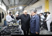 بازدید استاندار و کارگروه میدانی از 5 واحد تولیدی اردبیل برای رفع موانع تولید