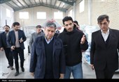بازدید استاندار و کارگروه میدانی از 5 واحد تولیدی اردبیل برای رفع موانع تولید