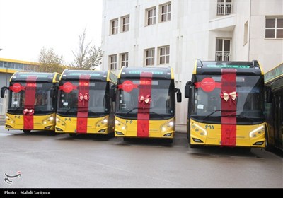 35 دستگاه اتوبوس دوکابین به بندر شهید رجایی رسید