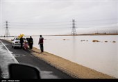 سیل وآبگرفتگی در لامرد
