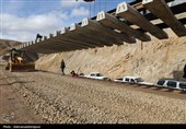 استاندار اردبیل از مراحل پایانی راه‌آهن اردبیل - میانه بازدید کرد