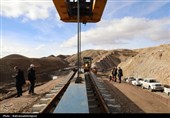 استاندار اردبیل از مراحل پایانی راه‌آهن اردبیل - میانه بازدید کرد