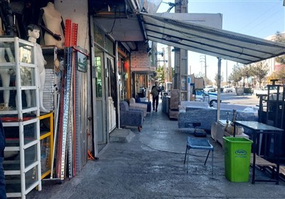 پیاده‌روخواری در نسیم‌شهر؛ حراج حقوق شهروندی در معابر عمومی+ تصویر