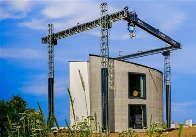 صادرات چاپگر سه‌بعدی ساختمان به آمریکا
