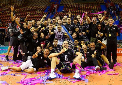 قهرمانی با طعم اشک و افتخار/ پروجا در شب سوگ «لورنزتی» پادشاه والیبال جهان شد