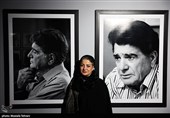 افسانه شجریان دختر مرحوم شجریان عکاس عکس های این نمایشگاه