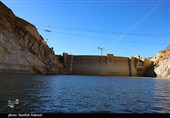 تماشای آبگیری سد جیرفت بعد از بارندگی