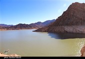 تماشای آبگیری سد جیرفت بعد از بارندگی