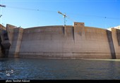 تماشای آبگیری سد جیرفت بعد از بارندگی