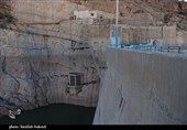 تماشای آبگیری سد جیرفت بعد از بارندگی