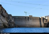 آبگیری سد جیرفت پس از بارش های اخیر