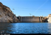 آبگیری سد جیرفت پس از بارش های اخیر