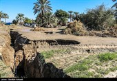 خسارت سیل به روستاهای فاریاب - کرمان