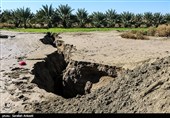 خسارت سیل به روستاهای فاریاب - کرمان