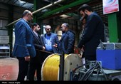 بازدید قائم مقام خبرگزاری تسنیم از کارخانه نخ تایر صبا زنجان
