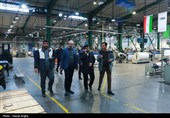 بازدید قائم مقام خبرگزاری تسنیم از کارخانه نخ تایر صبا زنجان