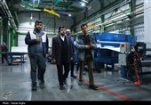 بازدید قائم مقام خبرگزاری تسنیم از کارخانه نخ تایر صبا زنجان