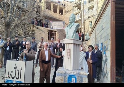 رونمایی از سردیس هنرمند فقید «جلال هرسینی» + تصاویر