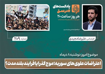 پادکست| اعتراضات علوی‌های سوریه؛ موج گذرا یا فرایند بلند مدت؟