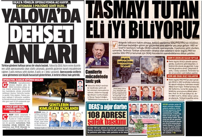 کشور ترکیه , داعش | گروه تروریستی داعش , 