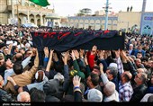 مراسم تشییع پیکر آیت‌الله سید علی شفیعی در اهواز