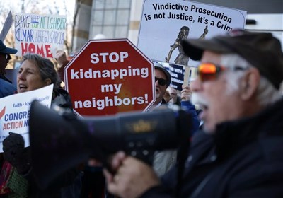 معترضان آمریکایی خواستار خروج ماموران مهاجرت از مریلند شدند