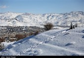 بارش برف در کرستان