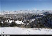 بارش برف در کرستان