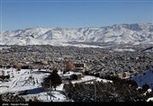 بارش برف در کرستان