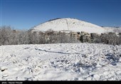 بارش برف در کرستان
