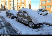 بارش برف در کرستان