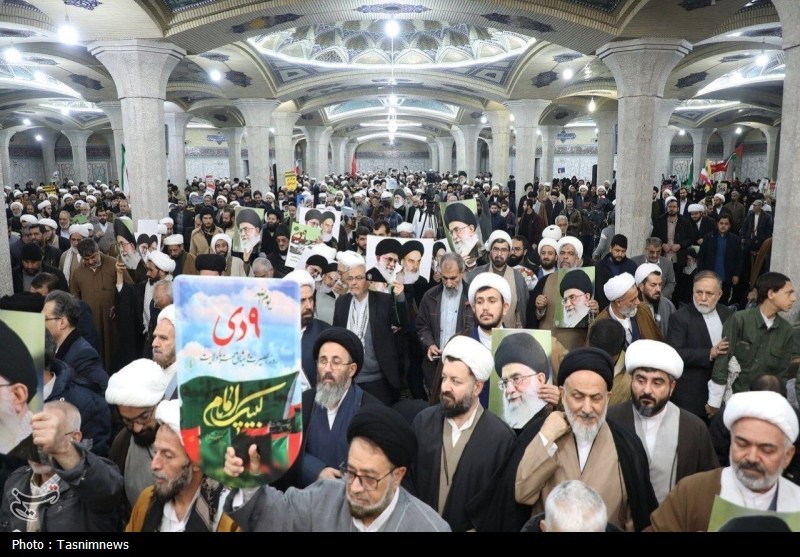 9 دی , ولایت فقیه , فتنه 88 , قم , حوزه علمیه , 