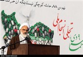 سخنرانی حجت‌الاسلام عبدالله حاجی‌صادقی، نماینده ولی‌فقیه در سپاه پاسداران انقلاب در تجمع گرامیداشت حماسه یوم الله نهم دی