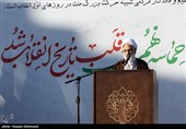 سخنرانی حجت‌الاسلام عبدالله حاجی‌صادقی، نماینده ولی‌فقیه در سپاه پاسداران انقلاب در تجمع گرامیداشت حماسه یوم الله نهم دی
