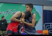 مسابقات کشتی خردسالان استان مرکزی در اراک